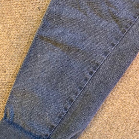 Levis 900 Series Silver Tab Mom Jeans size 27 x 31 USA Vintage Denim Gray - Picture 5 of 14